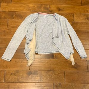 Lace Waterfall Cardigan